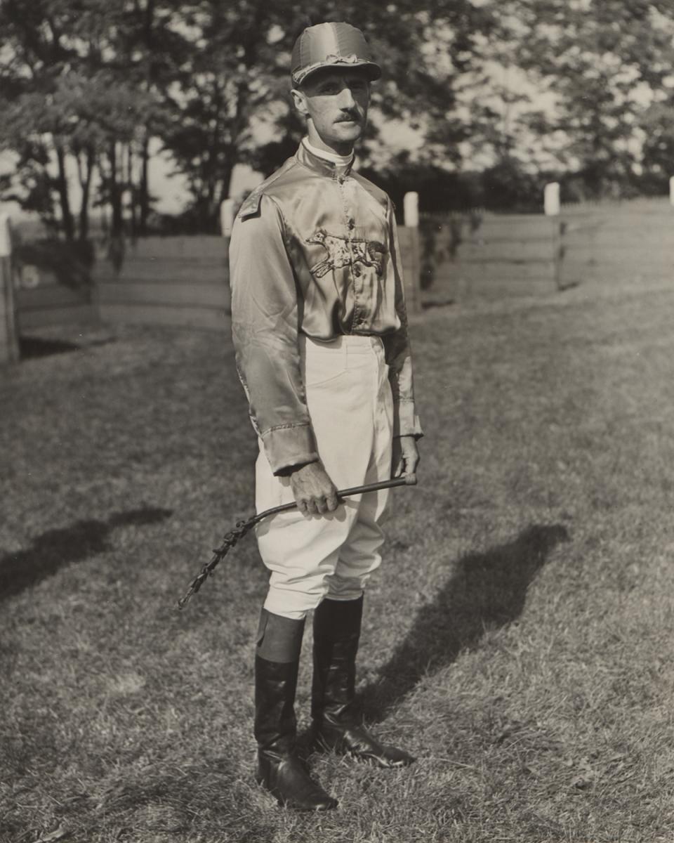 William at a riding event