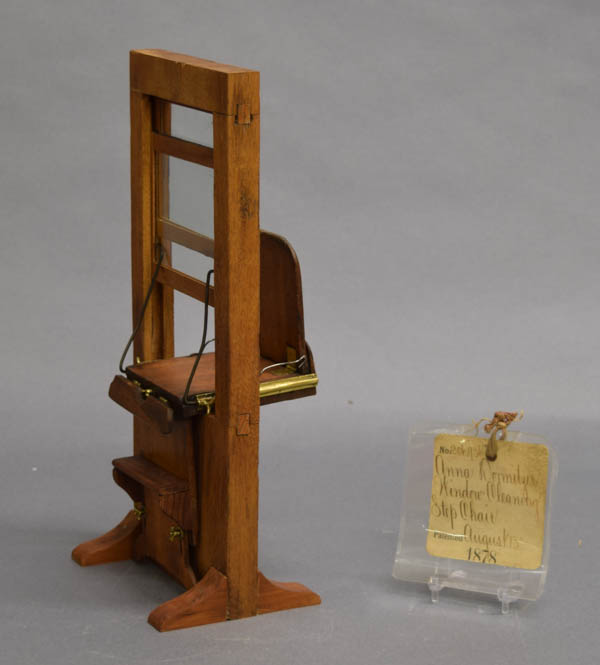 Window-Cleaning Step-Chairs patent model